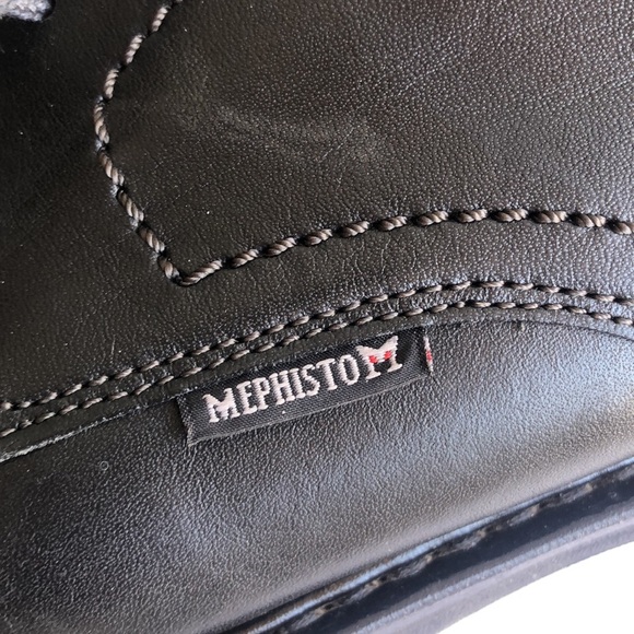 Good year Mephistom black leather shoes size main image 9
